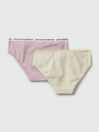 Benetton dečiji set dva para slip gaćica 