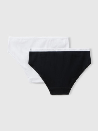 Benetton dečiji set dva para slip gaćica 