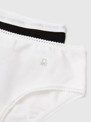 Benetton dečiji set dva para slip gaćica 