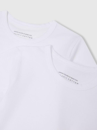 Benetton dečiji set dve majice k/r 