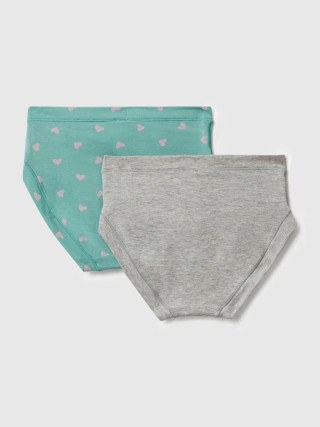 Benetton dečiji set dva para slip gaćica 