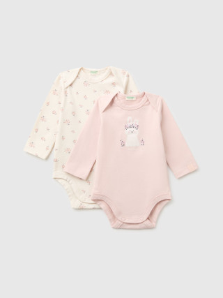 Benetton bodi 2 komada za bebe 