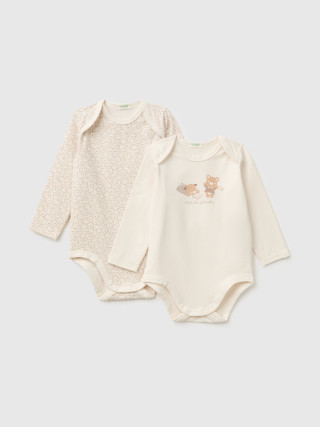 Benetton bodi 2 komada za bebe 