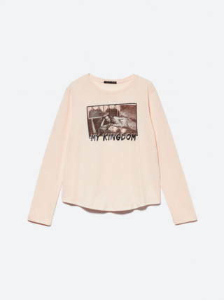 Sisley young dečija majica d/r 