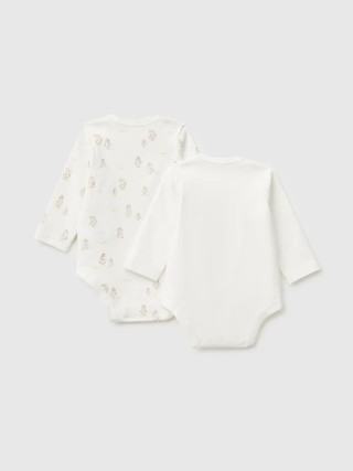 Benetton bodi 2 komada za bebe 
