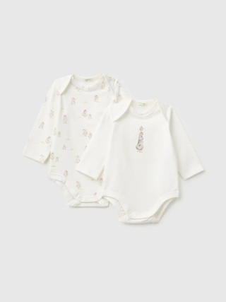 Benetton bodi 2 komada za bebe 