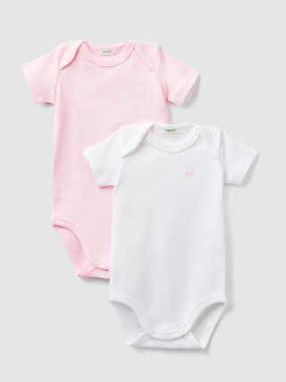 Benetton bodi 2 komada za bebe 