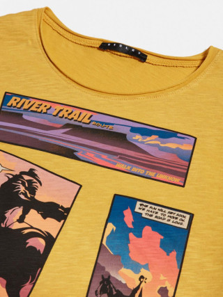 Sisley young dečija majica k/r 