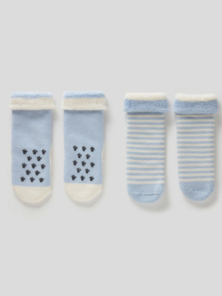 Benetton čarape dva para za bebe 