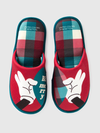 Benetton unisex papuče 