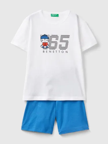 Benetton dečiji set majica+šorts