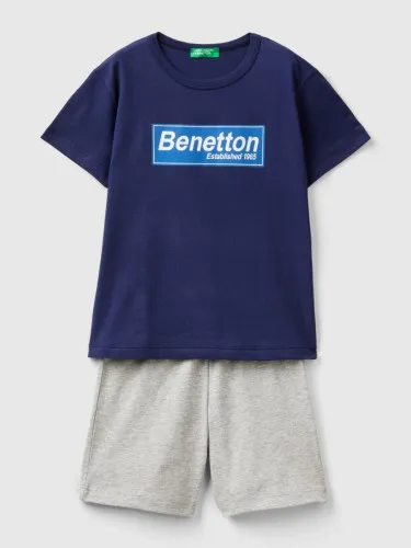 Benetton dečiji set majica+šorts 
