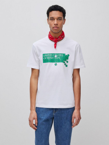 Benetton muška majica k/r 