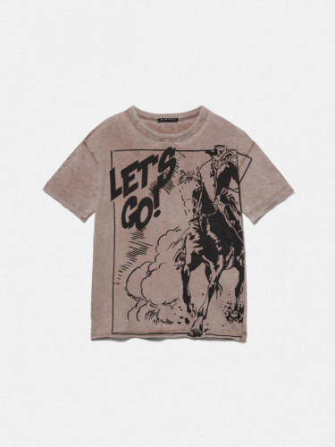 Sisley young dečija majica k/r 