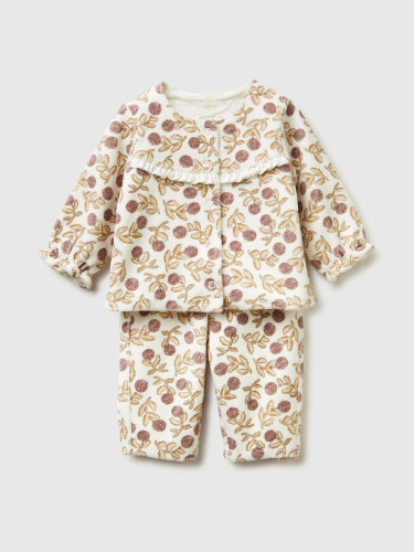 Benetton  komplet pantalone i majica za bebe 