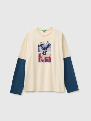 Benetton dečija majica d/r 