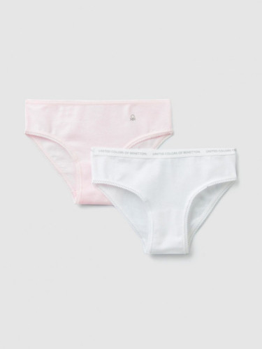 Benetton dečiji set dva para slip gaćica 
