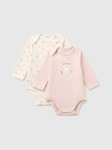 Benetton bodi 2 komada za bebe 