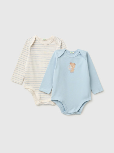 Benetton bodi 2 komada za bebe 