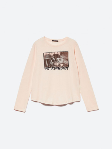 Sisley young dečija majica d/r 