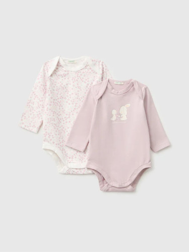 Benetton bodi 2 komada za bebe 