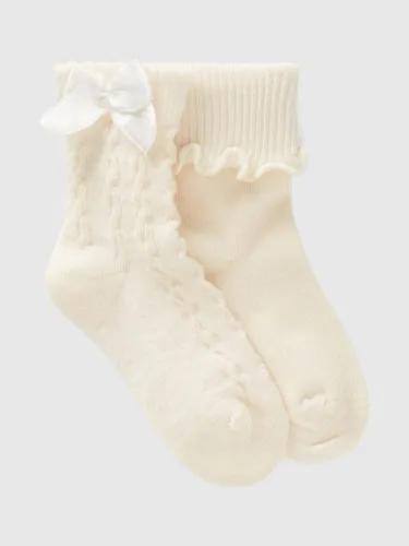 Benetton čarapice dva para za bebe 
