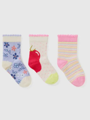 Benetton čarapice tri para za bebe