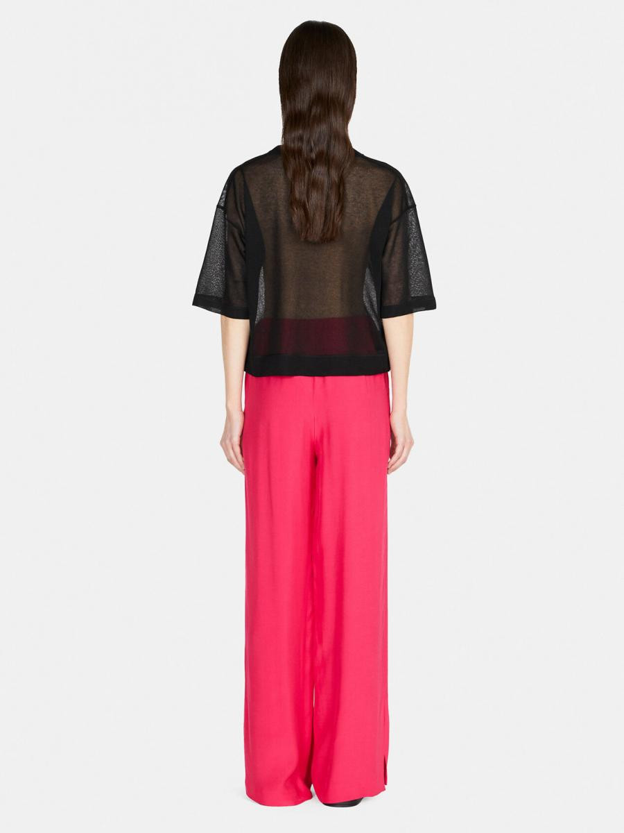 Sisley ženska trikotažna bluza 