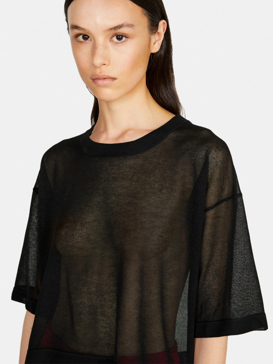 Sisley ženska trikotažna bluza 