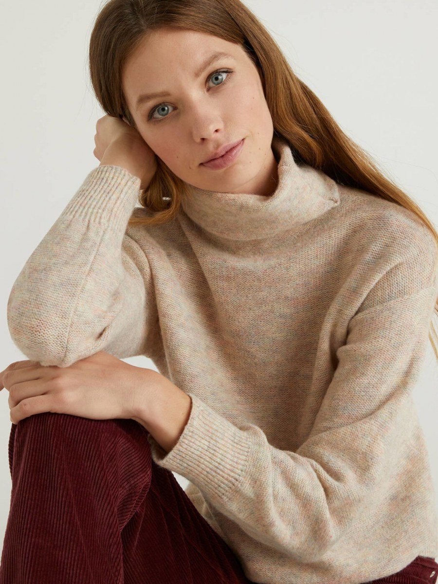 Benetton ženski džemper - rolka 