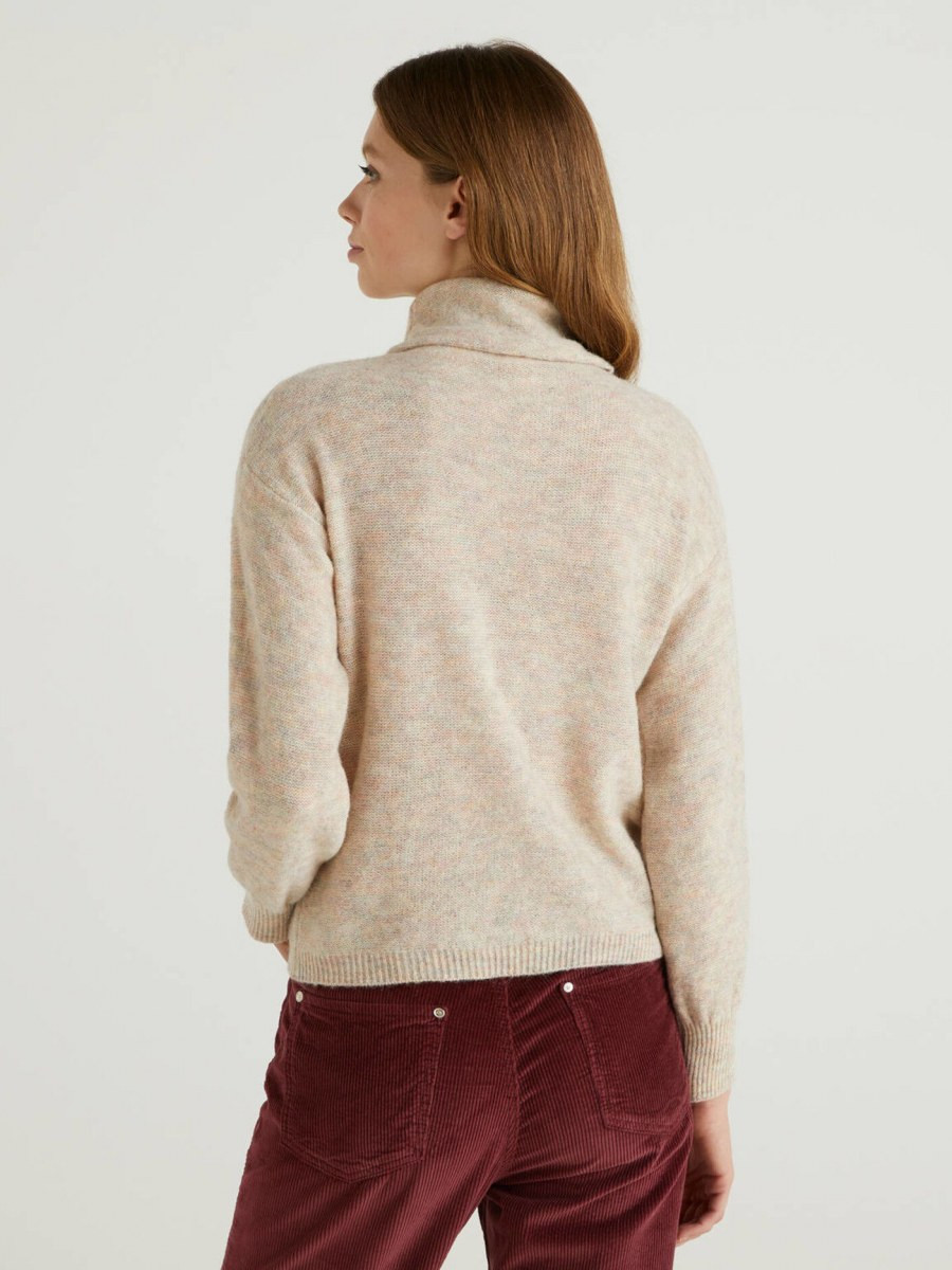 Benetton ženski džemper - rolka 