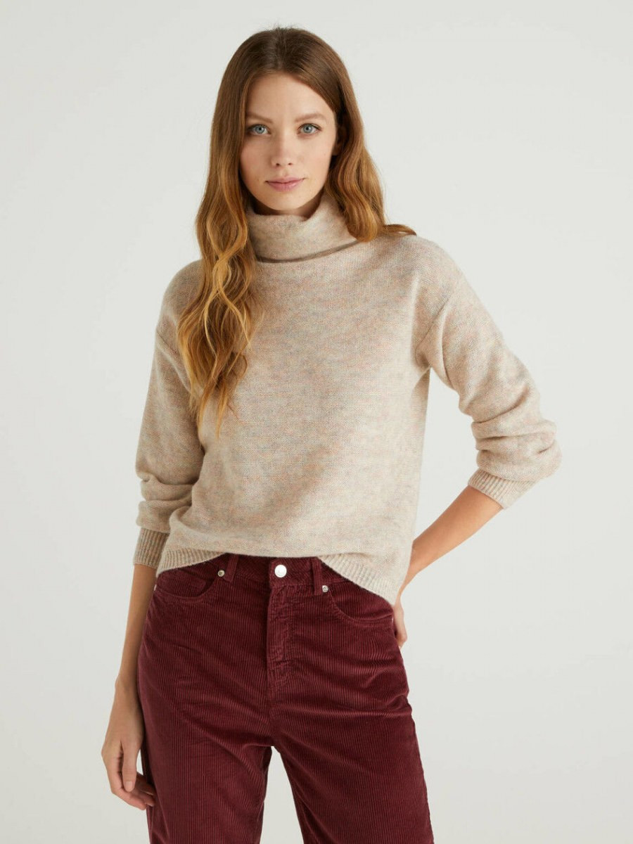 Benetton ženski džemper - rolka 