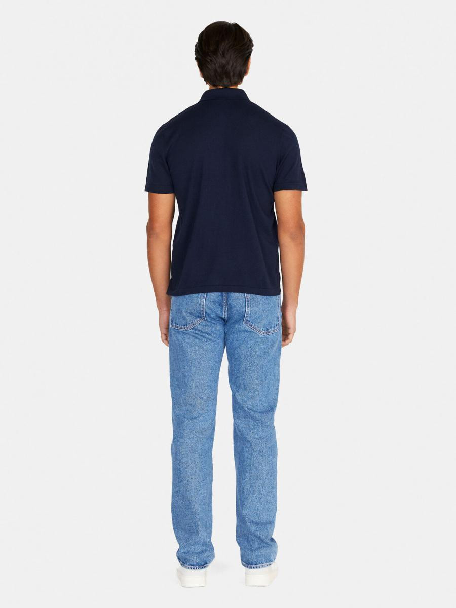 Sisley muška trikotažna polo majica k/r 