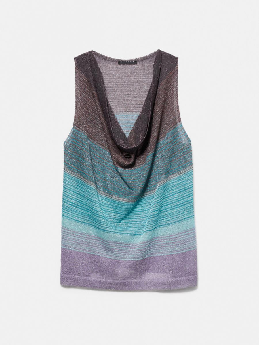 Sisley ženska trikotažna bluza 