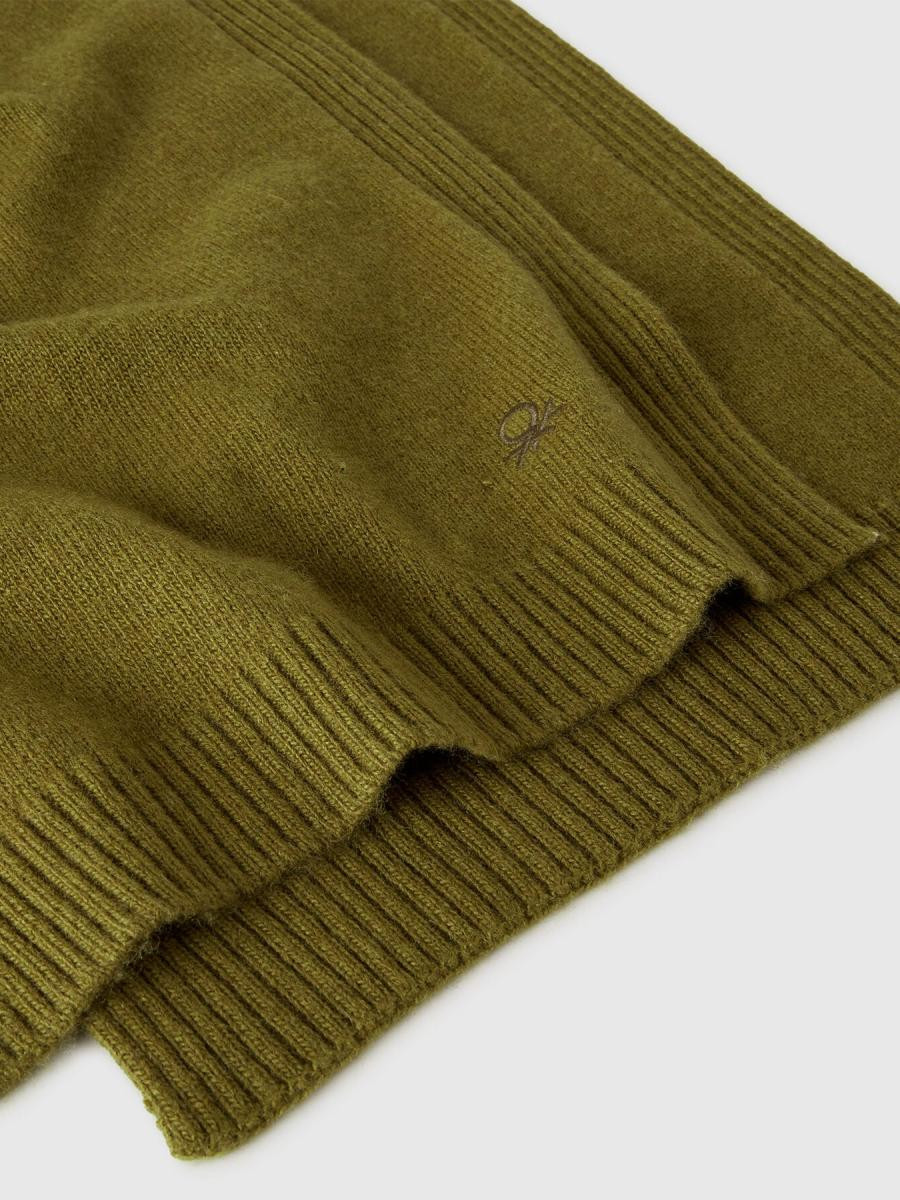 Benetton ženski pleteni šal 