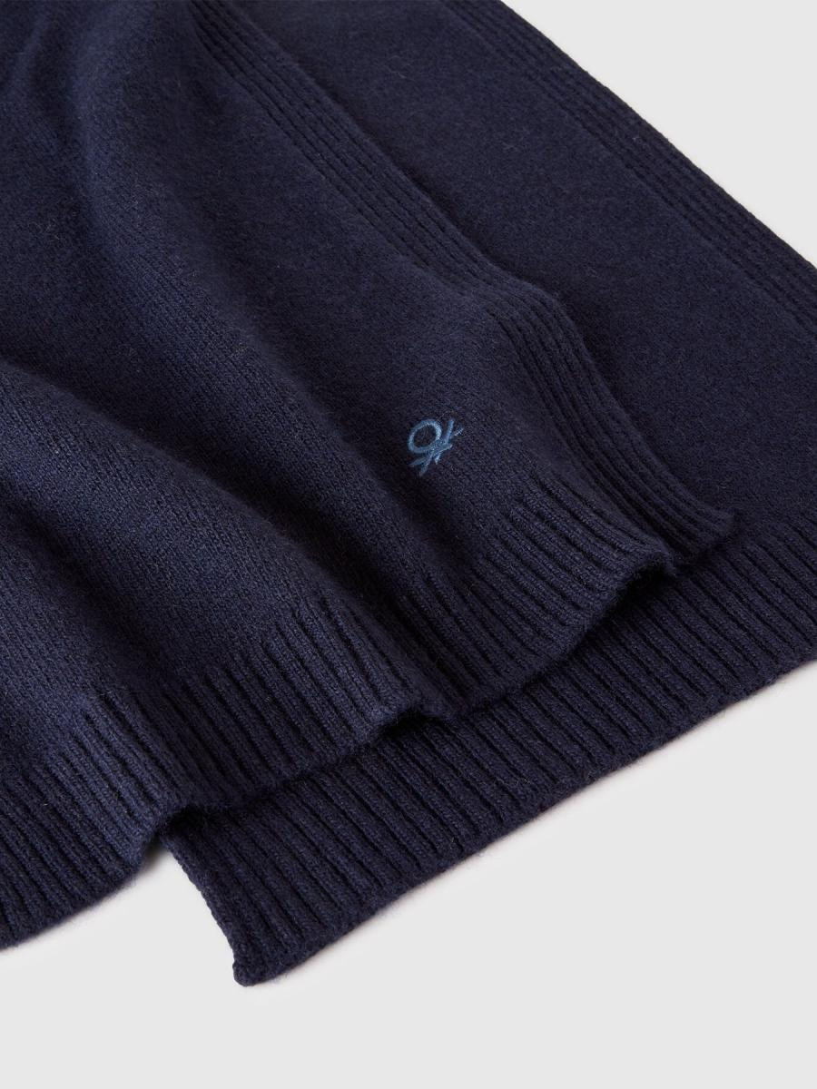 Benetton ženski pleteni šal 