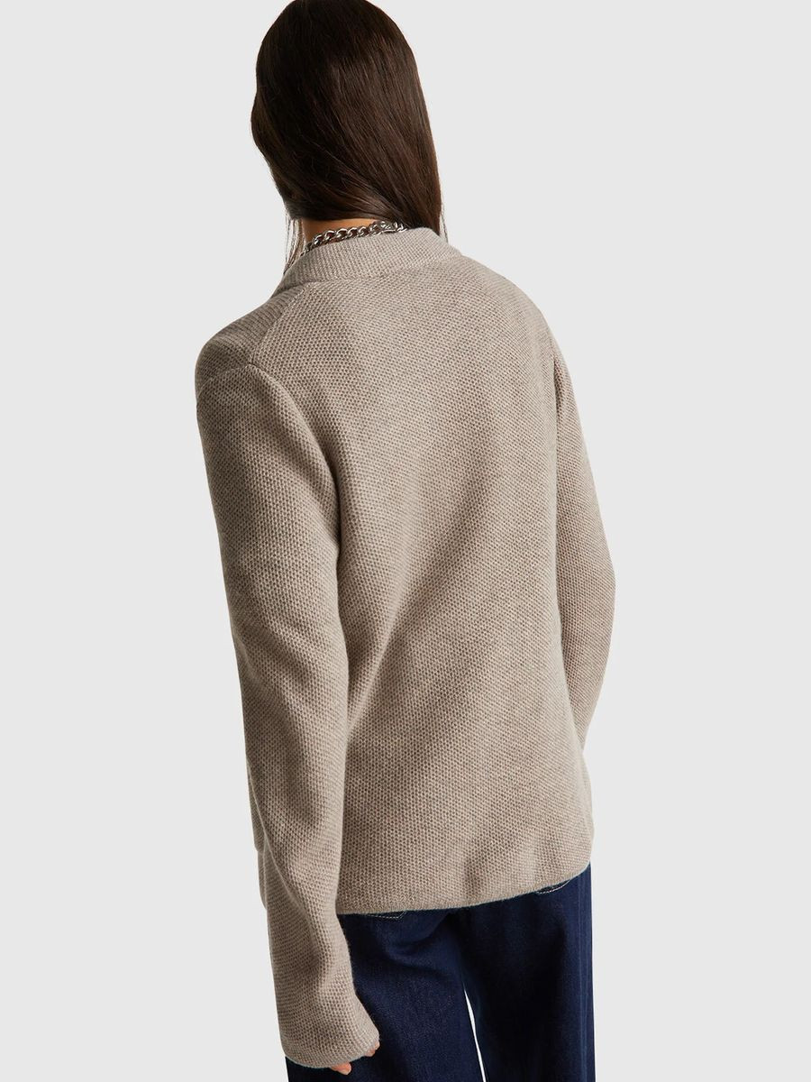 Benetton ženski pleteni sako 