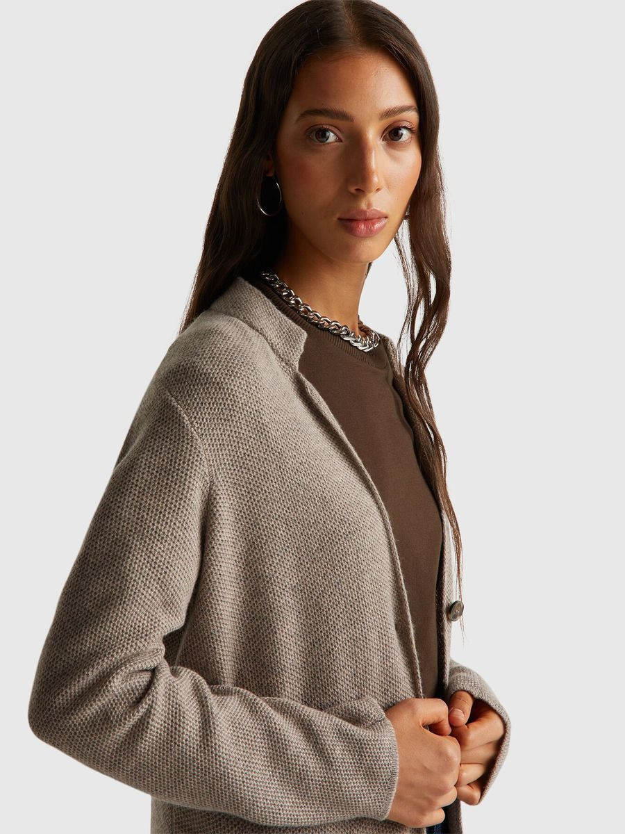 Benetton ženski pleteni sako 