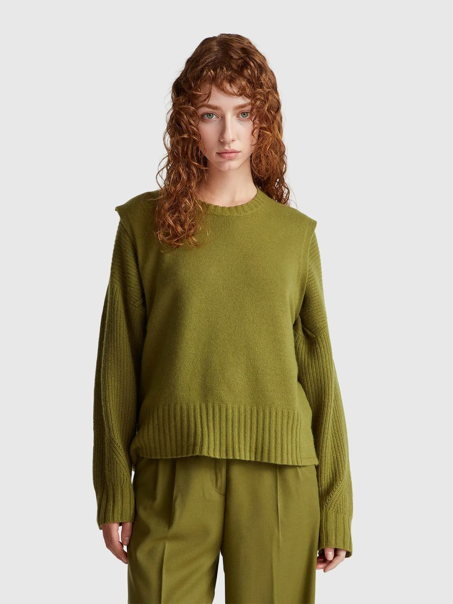 Benetton ženski pleteni prsluk 