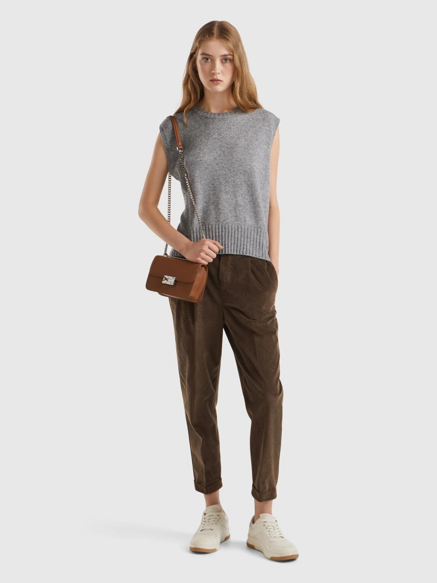 Benetton ženski pleteni prsluk 