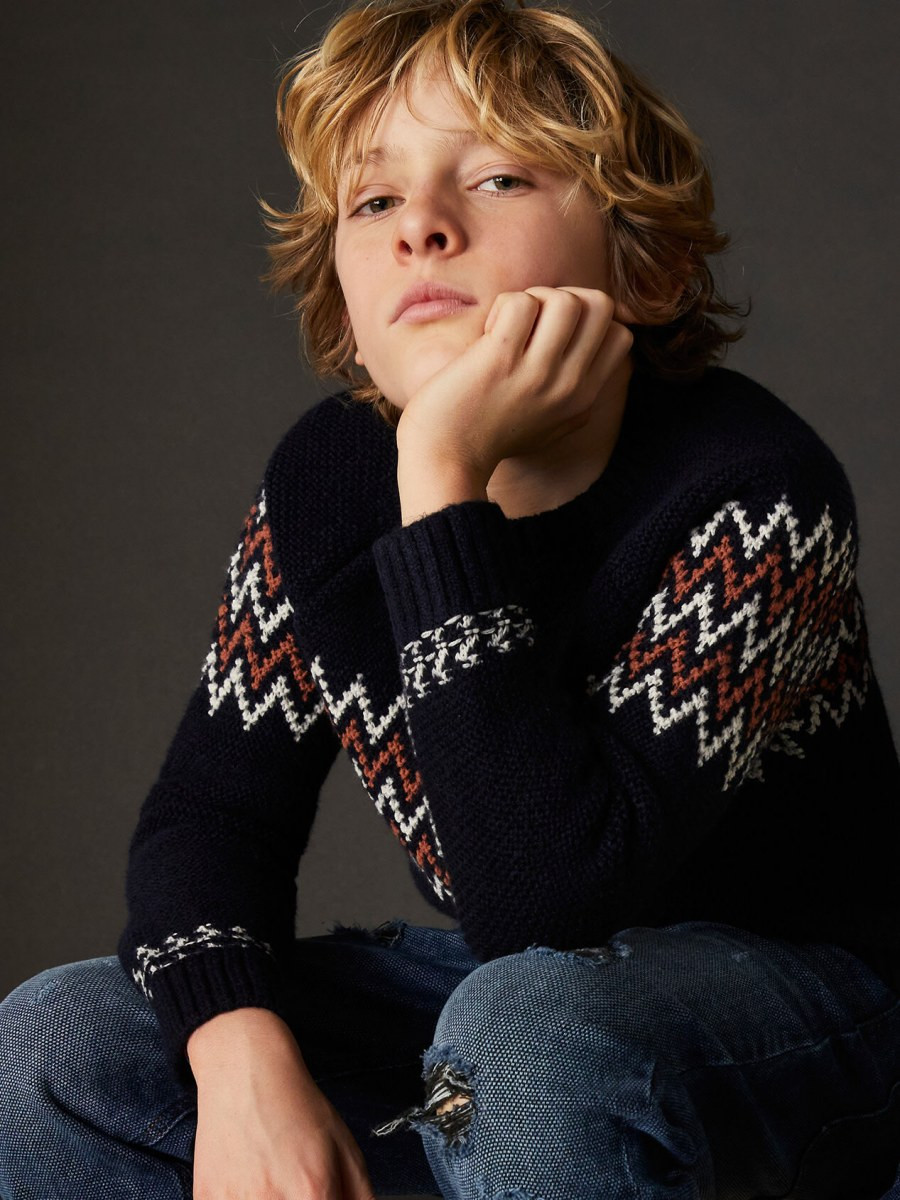 Sisley young dečiji džemper 