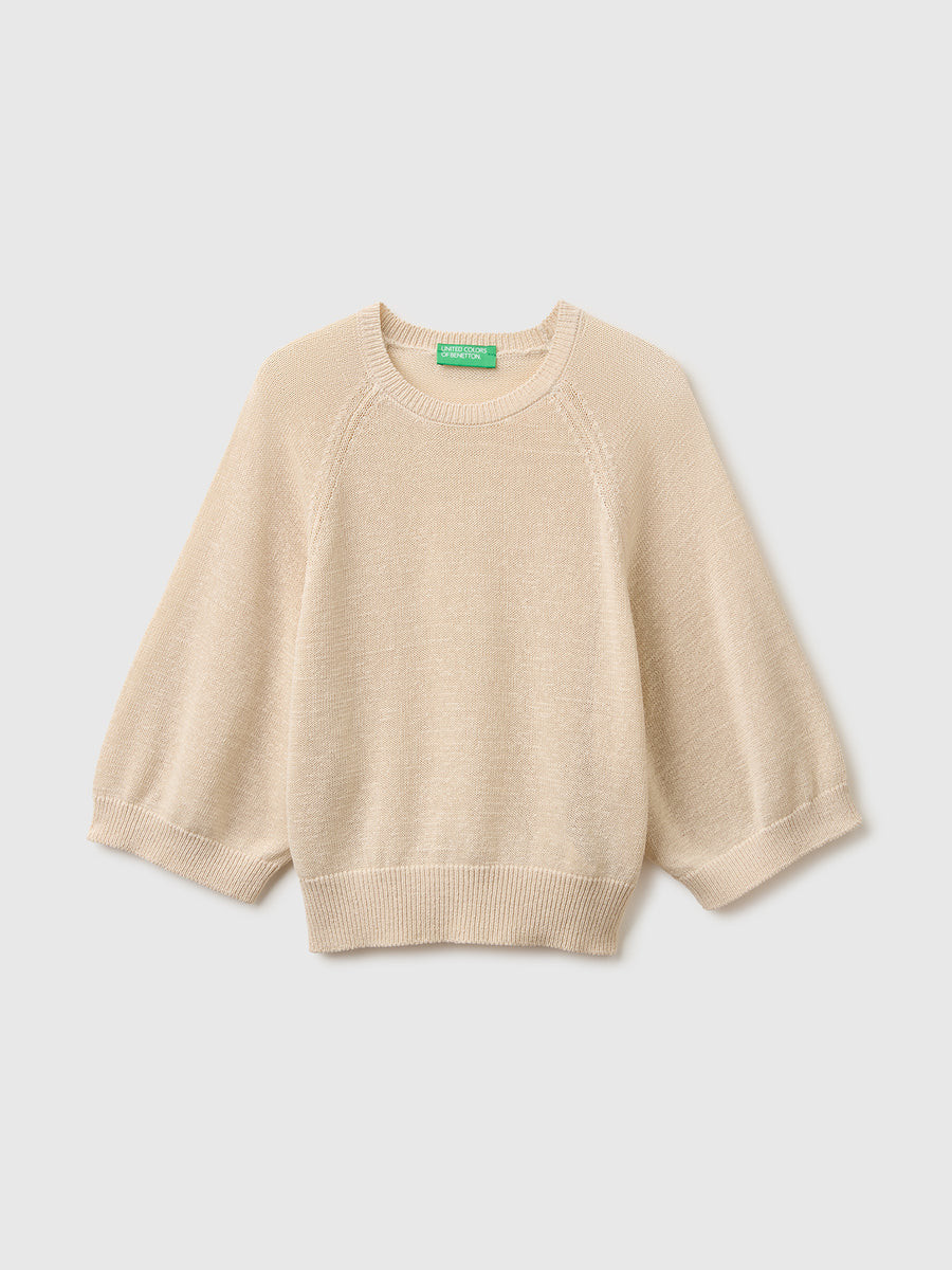 Benetton ženski džemper 3/4 rukav 