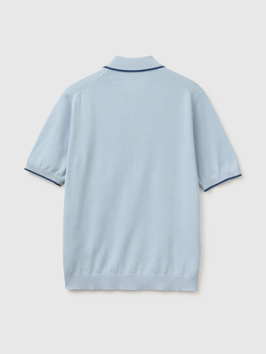 Benetton muška trikotažna polo majica 