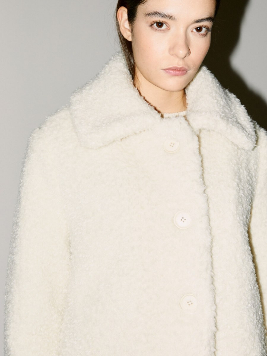 Sisley ženska teddy jakna 