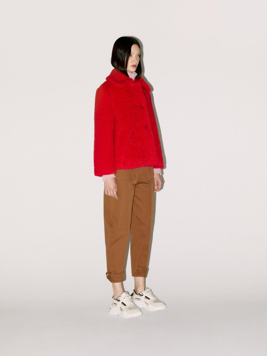 Sisley ženska teddy jakna 