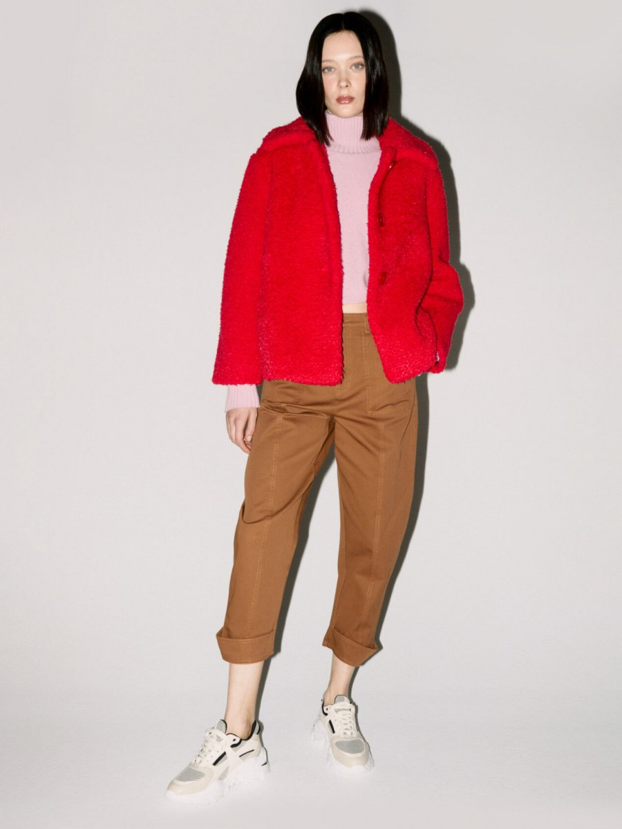 Sisley ženska teddy jakna 