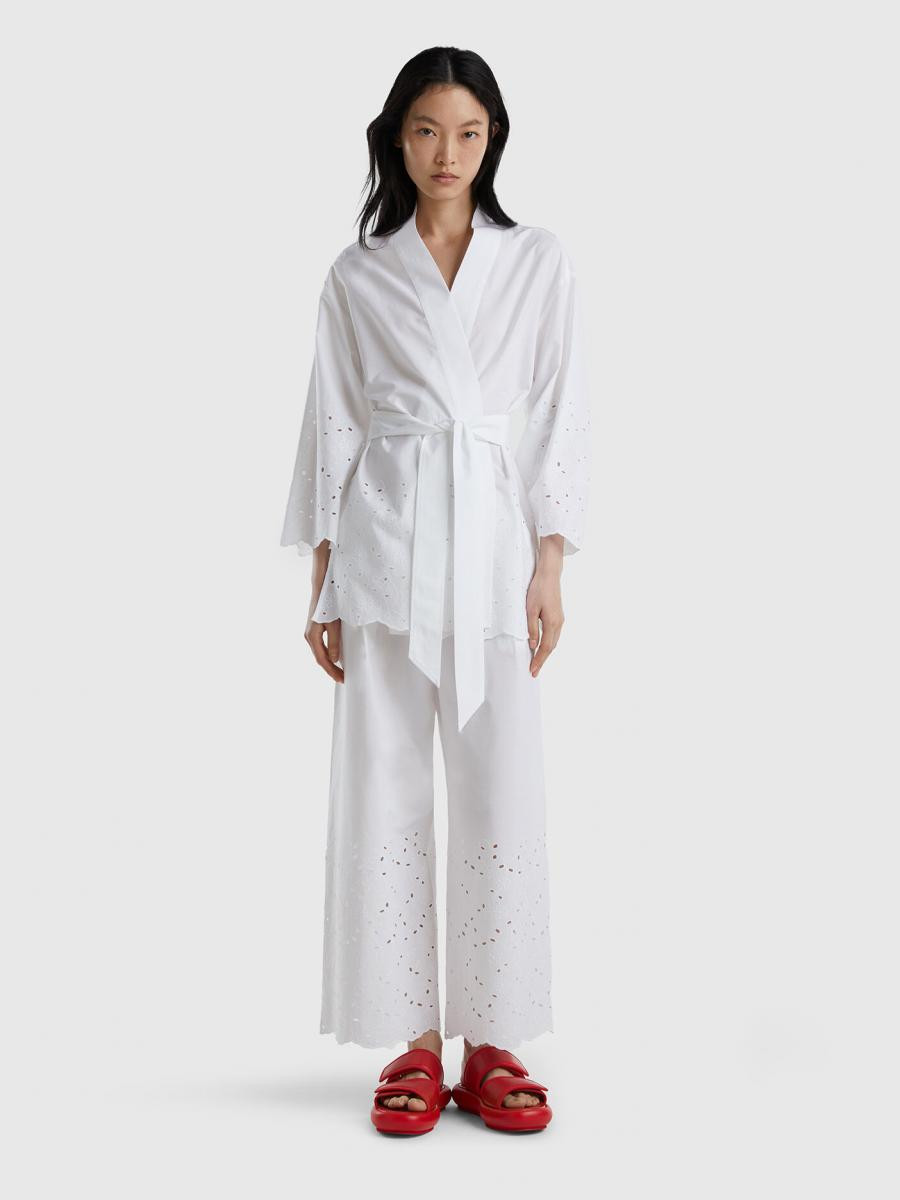 Benetton ženska kimono pamučna jakna 