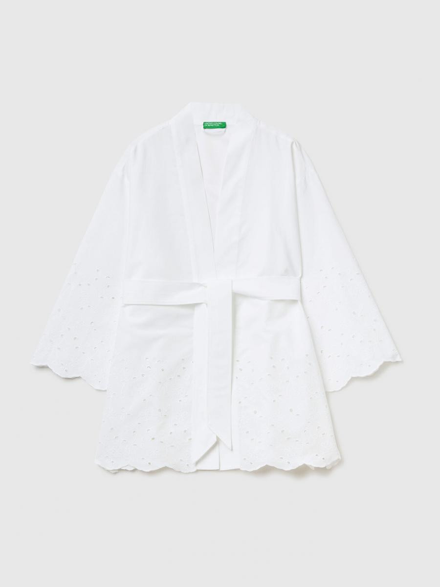 Benetton ženska kimono pamučna jakna 