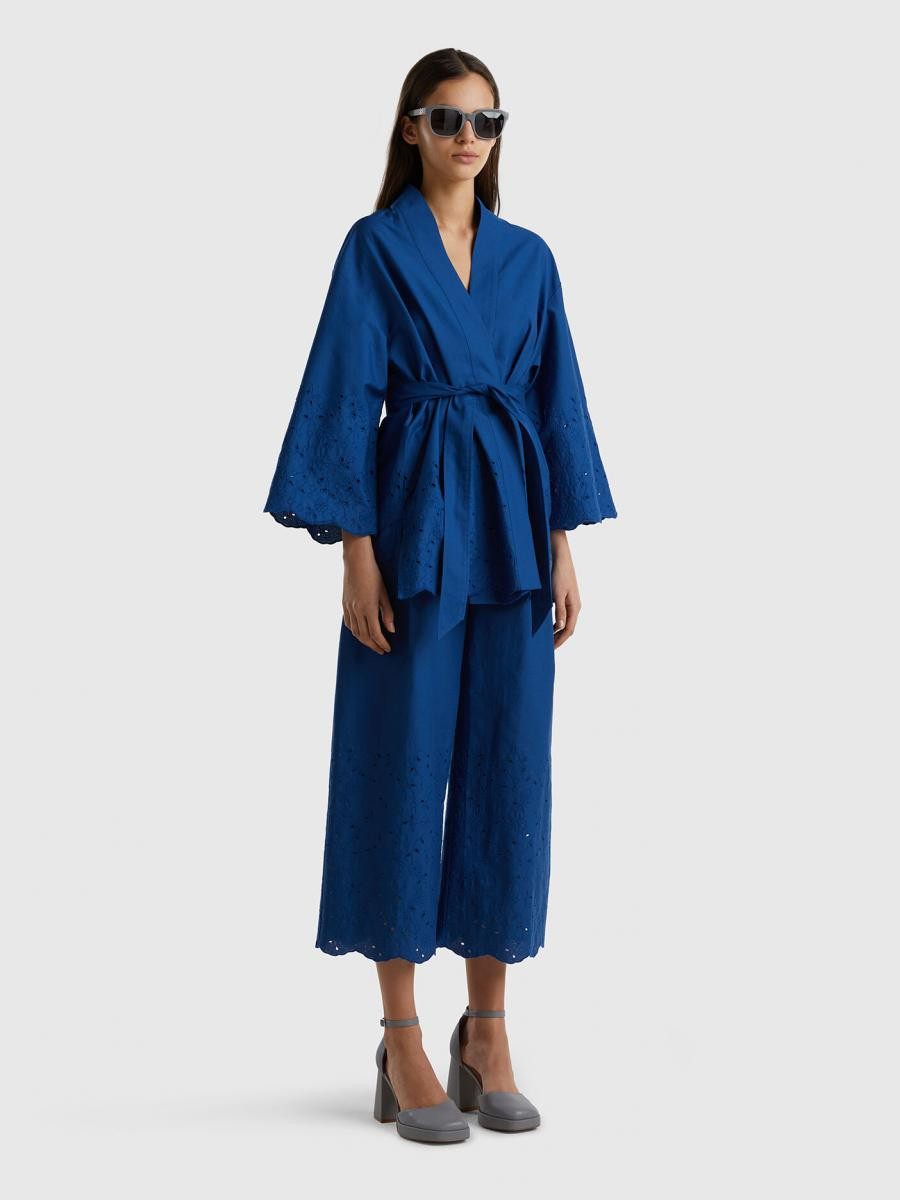 Benetton ženska kimono pamučna jakna 