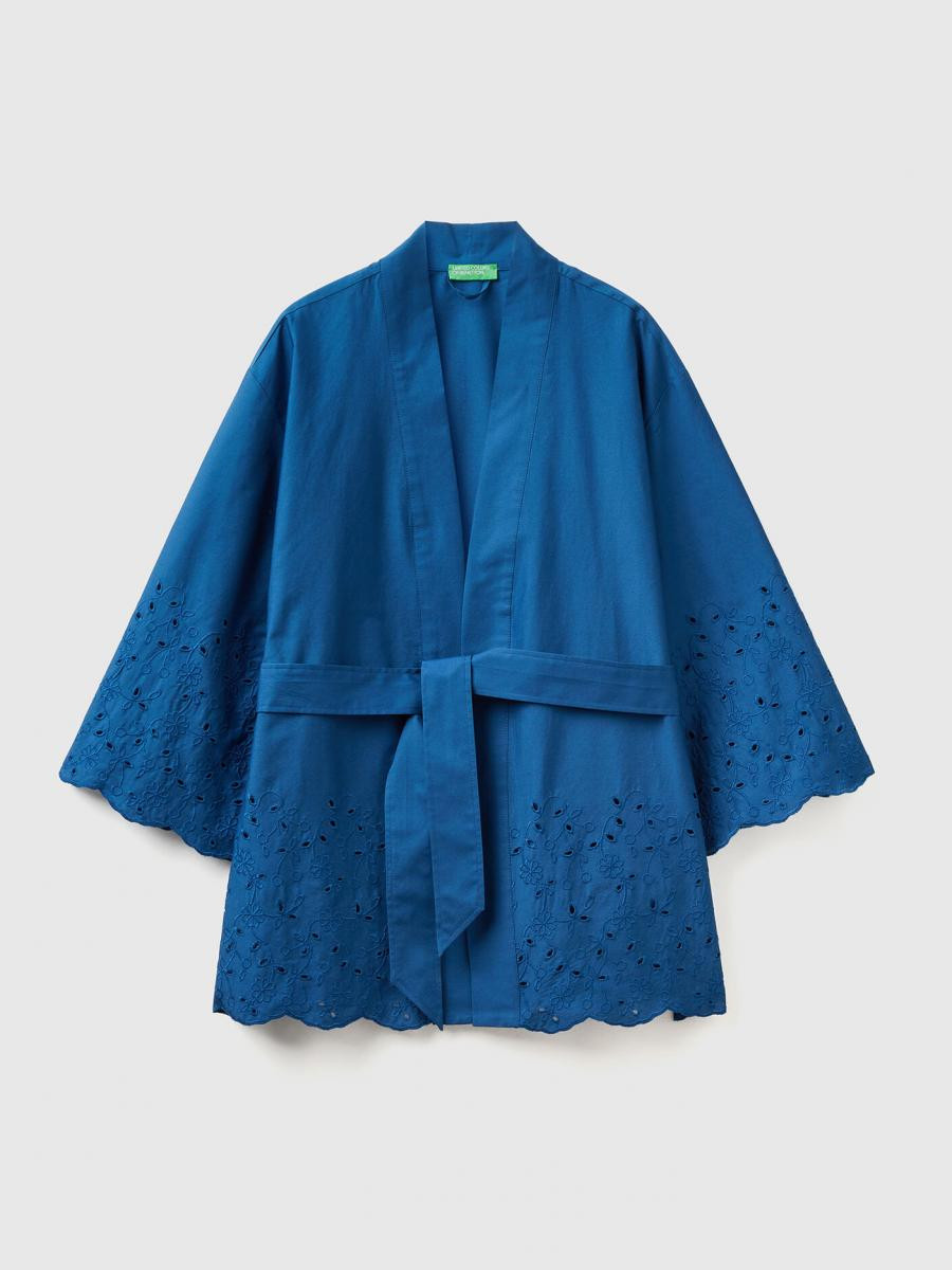 Benetton ženska kimono pamučna jakna 